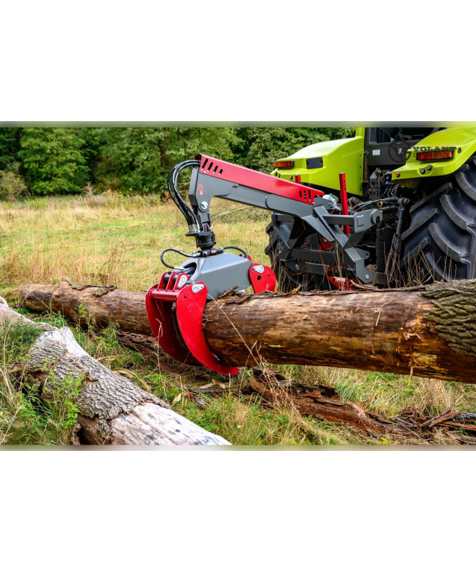 Wood Grapple PIRANIA with Rotator