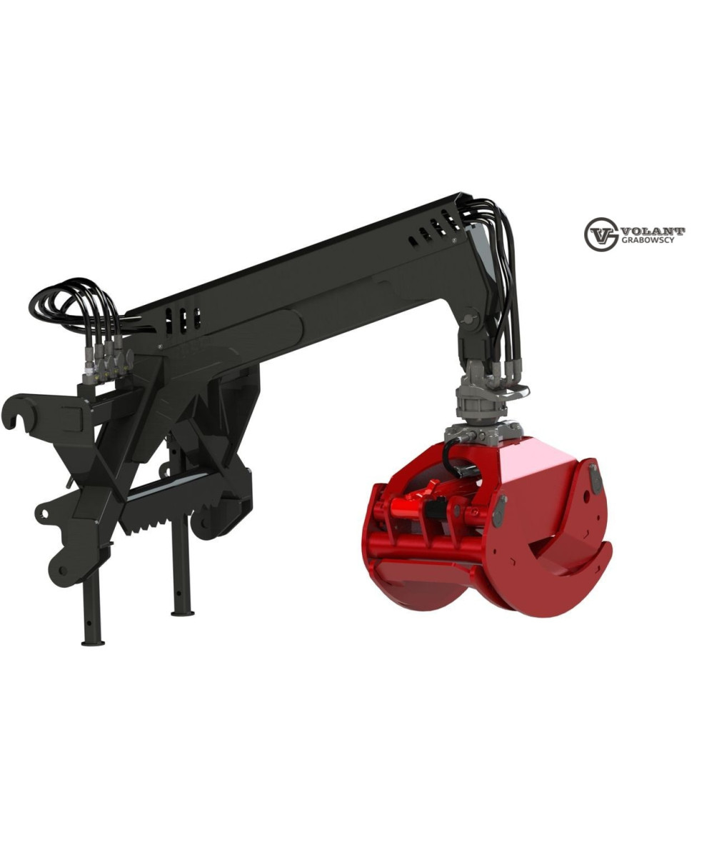 Holzgreifer PIRANIA mit Rotator